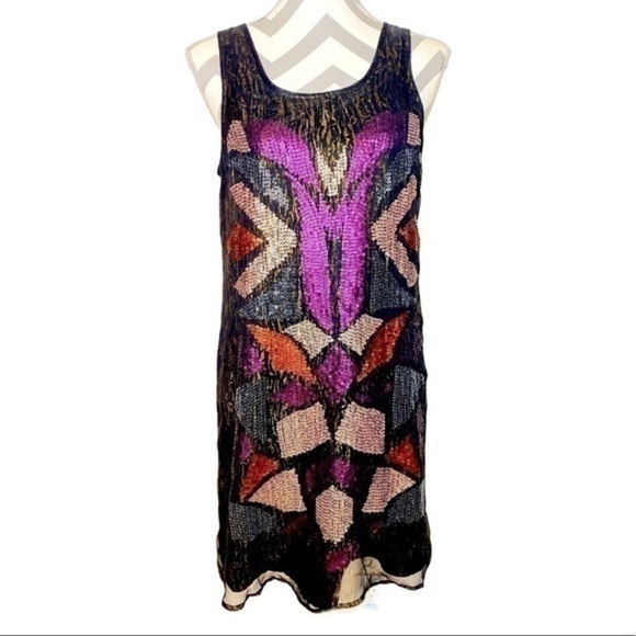MISS Me Sequin Mini Dress Size Small - Picture 1 of 4